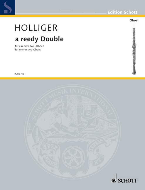Printed items A REEDY DOUBLE HEINZ HOLLIGER