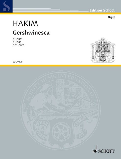 Printed items GERSHWINESCA ORGUE NAJI HAKIM