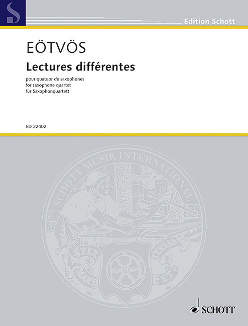 Printed items LECTURES DIFFERENTES PETER EOTVOS