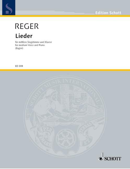 Printed items LIEDER MAX REGER