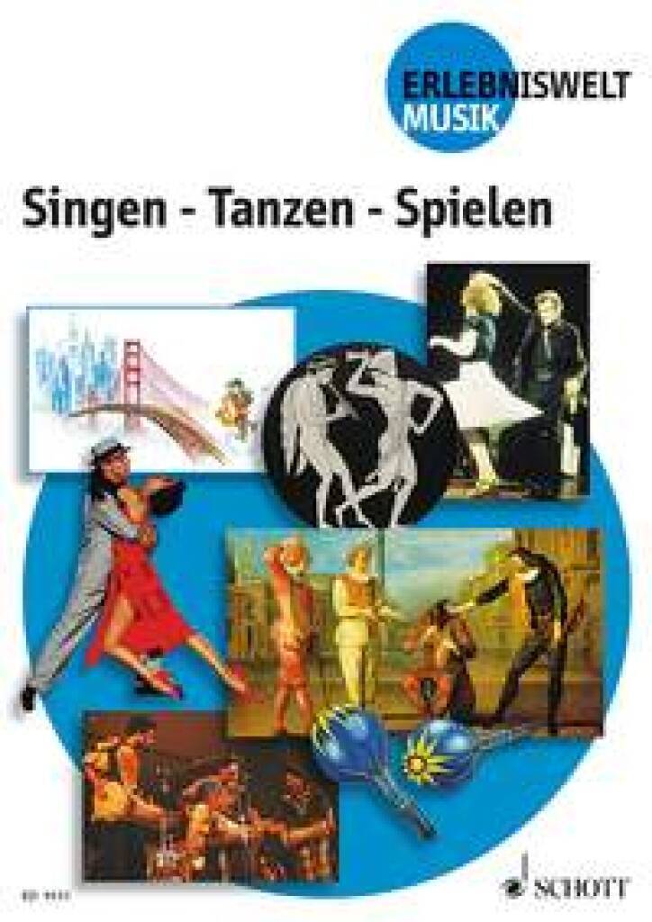 Knjiga SINGEN - TANZEN - SPIELEN  +CD MARIANNE BROECKER_GU