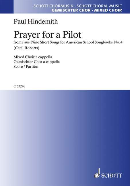 Tiskani izdelki PRAYER FOR A PILOT PAUL HINDEMITH