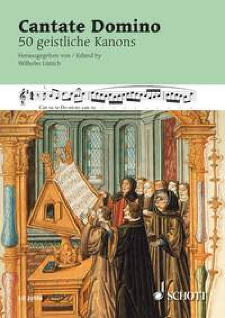 Knjiga CANTATE DOMINO WILHELM LUETTICH