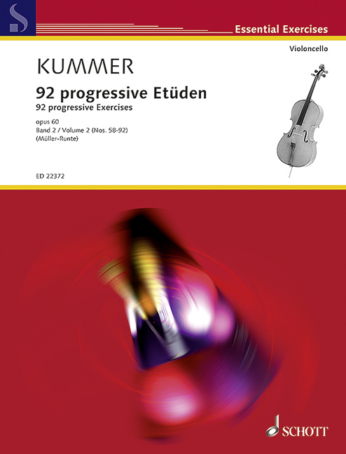 Prasa 92 PROGRESSIVE ETUDEN OP. 60 BAND 2 (NR. 58-92) MARTIN MULLER-RUNTE