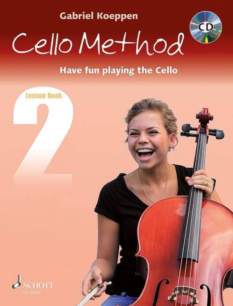 Kniha CELLO METHOD: LESSON BOOK 2  +CD GABRIEL KOEPPEN