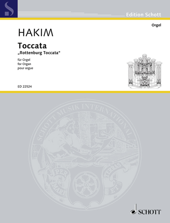 Tiskani izdelki TOCCATA ORGUE NAJI HAKIM