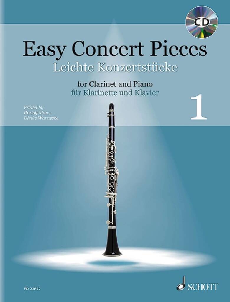Knjiga EASY CONCERT PIECES BAND 1  +CD RUDOLF MAUZ