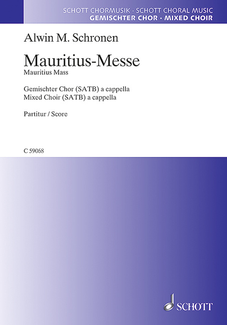Tiskovina MAURITIUS-MESSE CHANT 