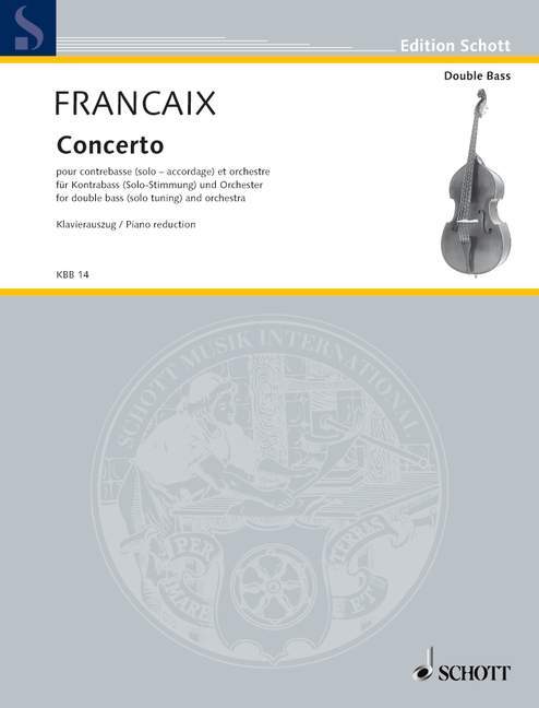 Tiskani izdelki CONCERTO JEAN FRANCAIX