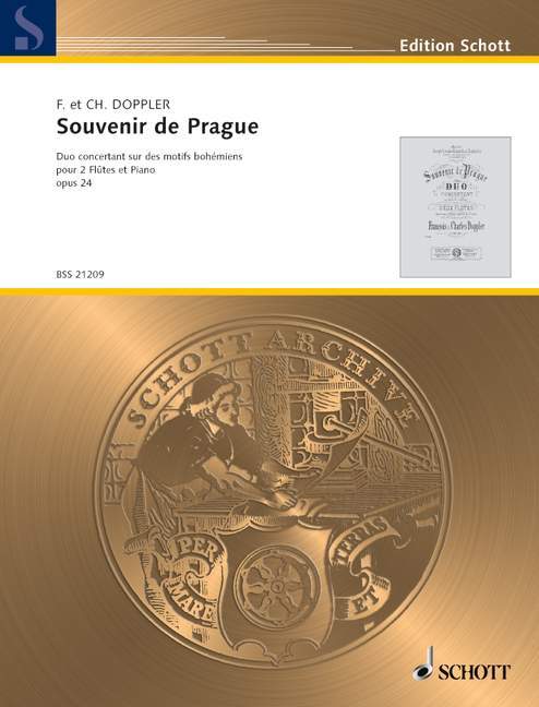 Έντυπα SOUVENIR DE PRAGUE OP. 24 ALBERT FRANZ DOPPLER