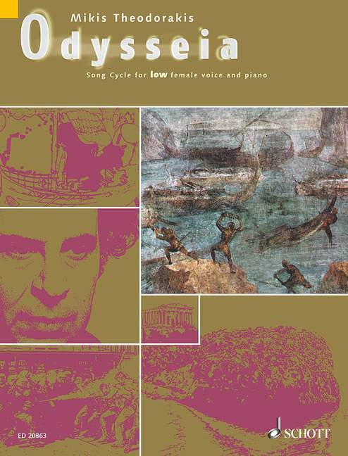 Tlačovina ODYSSEIA MIKIS THEODORAKIS