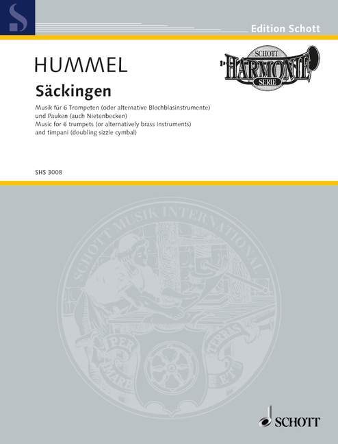 Tiskani izdelki SACKINGEN OP. 103 F BERTOLD HUMMEL