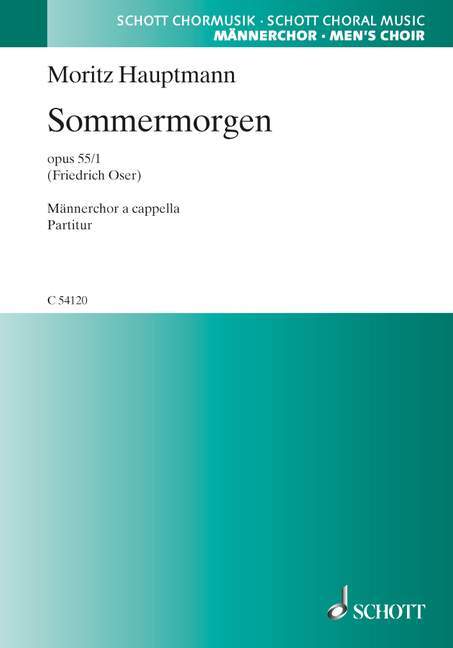 Prasa SOMMERMORGEN OP. 55/1 MORITZ HAUPTMANN