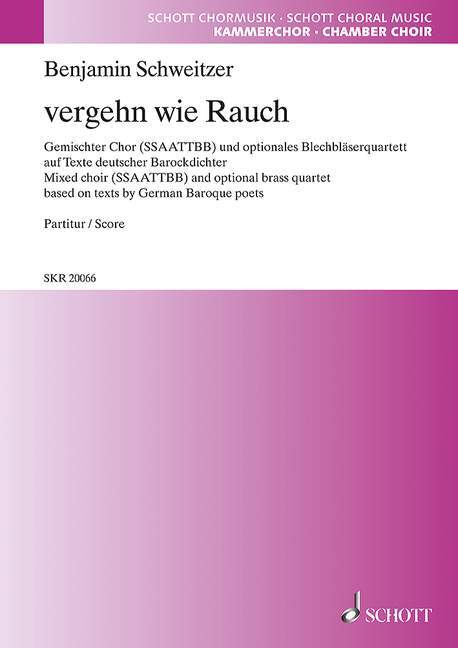 Printed items VERGEHN WIE RAUCH BENJAMIN SCHWEITZER
