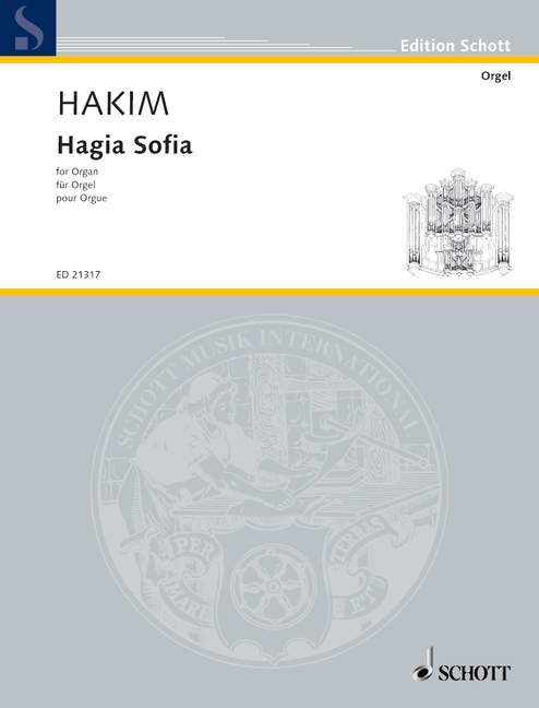 Tiskani izdelki HAGIA SOFIA ORGUE NAJI HAKIM