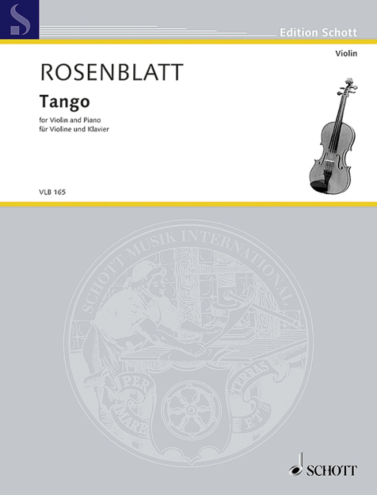 Printed items TANGO VIOLON ALEXANDER ROSENBLATT