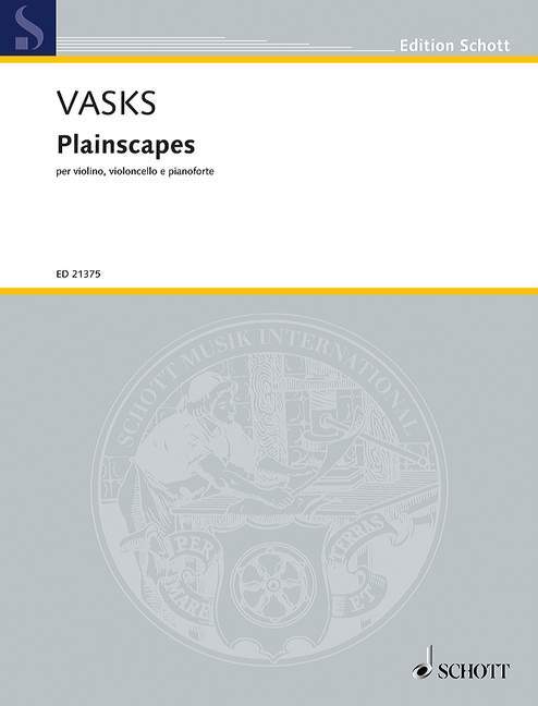 Tiskovina PLAINSCAPES -PARTITION+PARTIES SEPAREES PETERIS VASKS