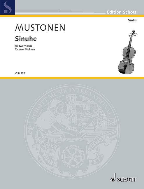 Artigos impressos SINUHE VIOLONS-PARTITION+PARTIES SEPAREES OLLI MUSTONEN