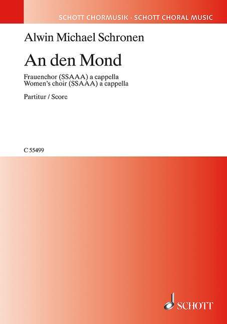 Printed items AN DEN MOND ALWIN MICHAEL SCHRON