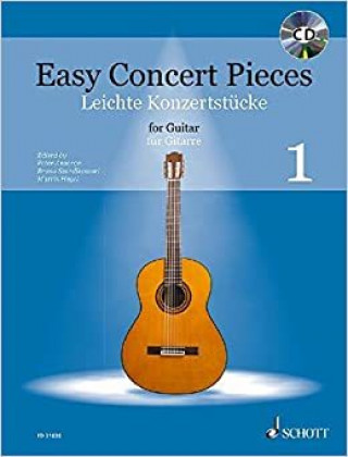 Книга EASY CONCERT PIECES BAND 1 GUITARE +CD PETER ANSORGE_MARTIN