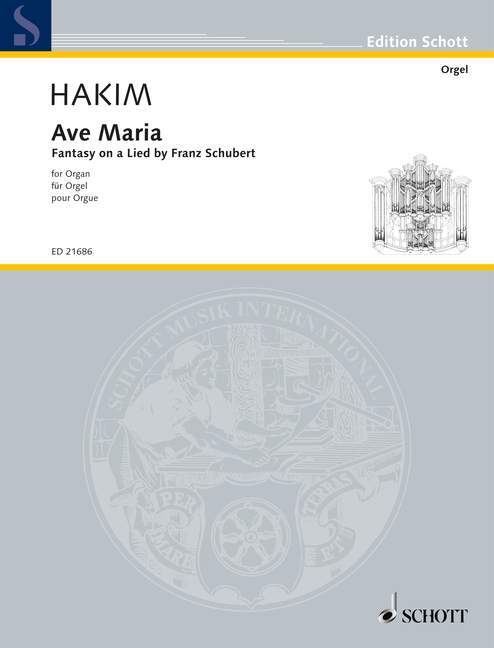 Tiskani izdelki AVE MARIA ORGUE NAJI HAKIM
