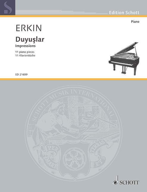 Materiale tipărite DUYU'LAR PIANO ULVI CEMAL ERKIN