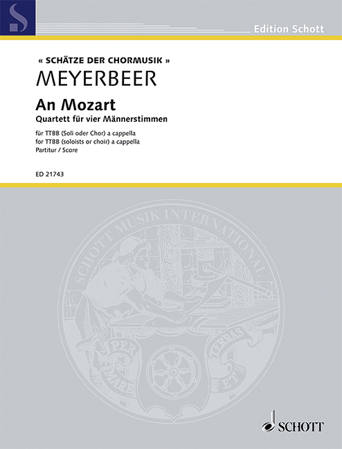 Printed items AN MOZART GIACOMO MEYERBEER