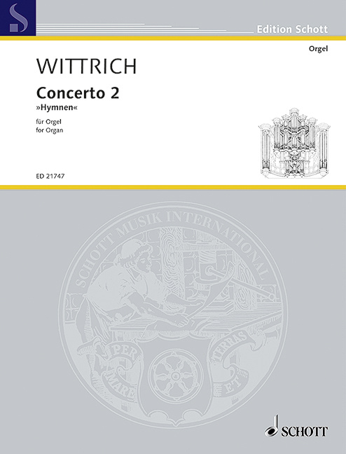 Drucksachen CONCERTO 2 ORGUE PETER WITTRICH