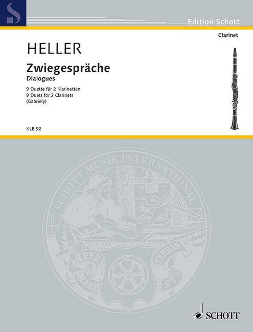 Prasa DIALOGUES CLARINETTE BARBARA HELLER