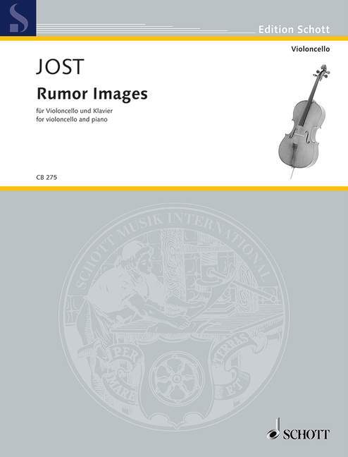 Drukwerk RUMOR IMAGES VIOLONCELLE-LIVRE +PARTITION CHRISTIAN JOST