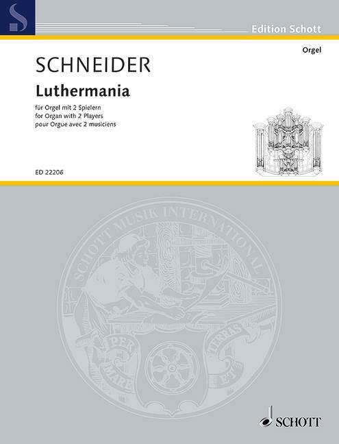 Printed items LUTHERMANIA ENJOTT SCHNEIDER