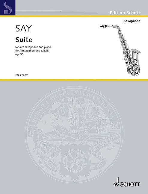 Printed items SUITE OP. 55 FAZIL SAY