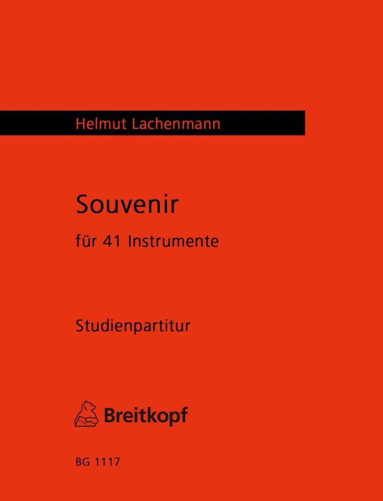 Knjiga SOUVENIR HELMUT LACHENMANN