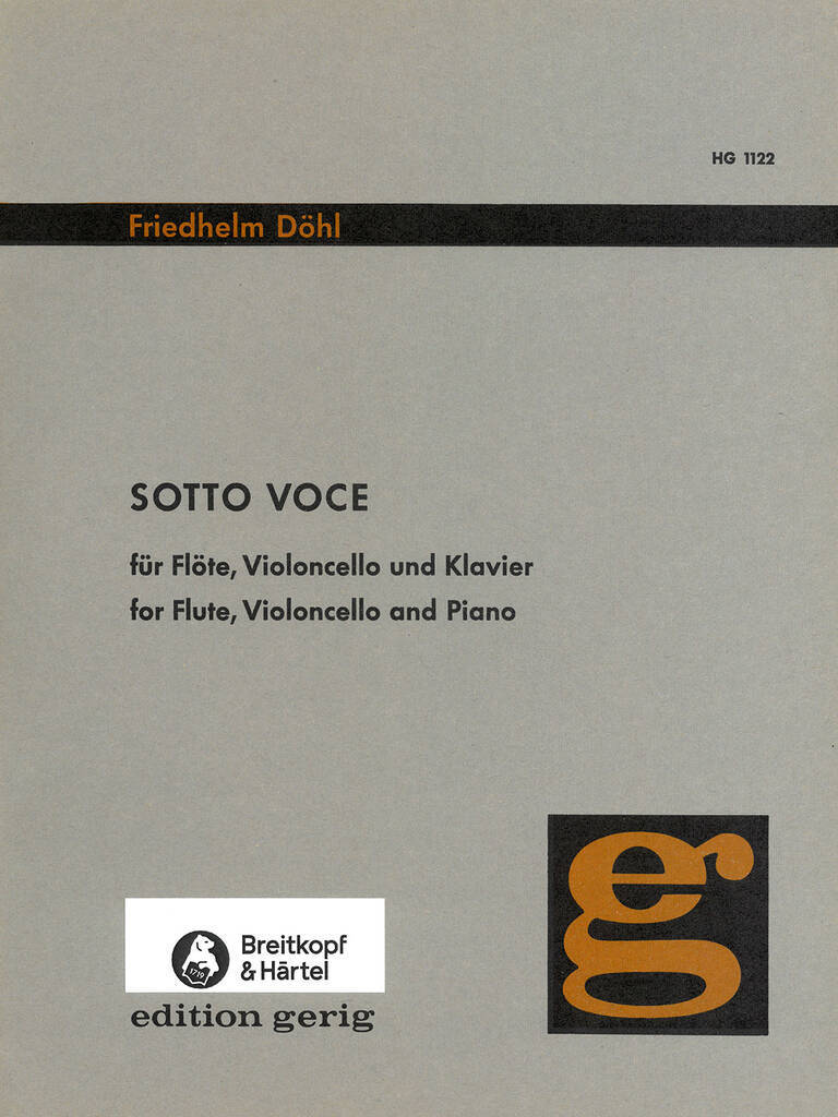 Book SOTTO VOCE FRIEDHELM DOHL