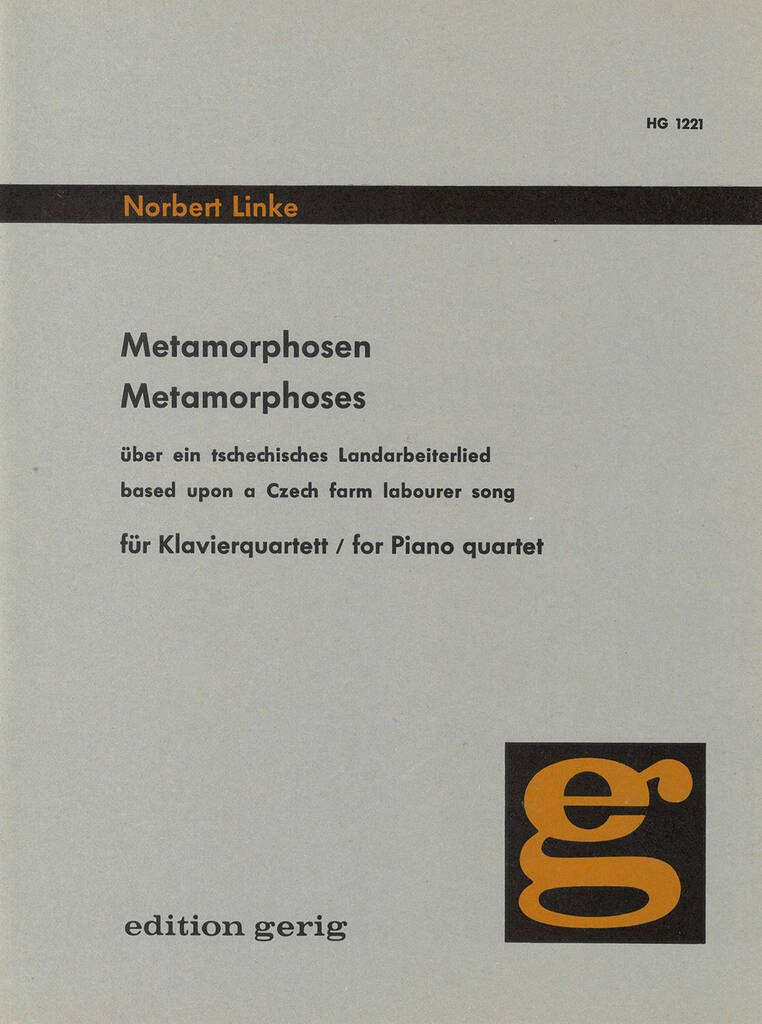 Knjiga METAMORPHOSEN NORBERT LINKE