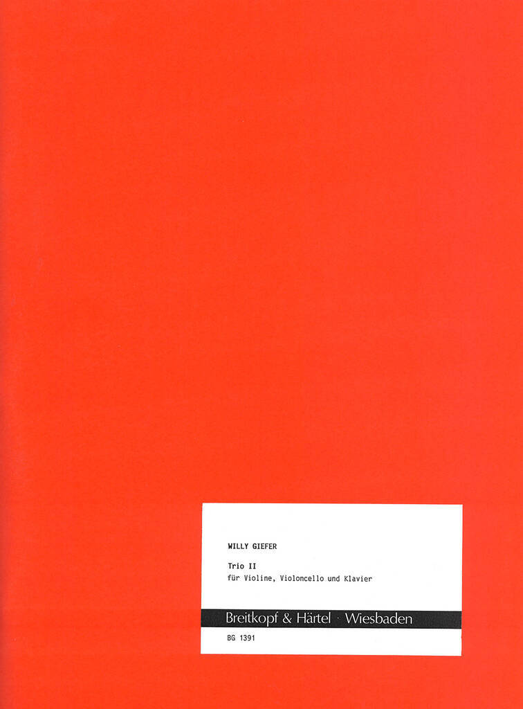 Buch TRIO 2 WILLY GIEFER
