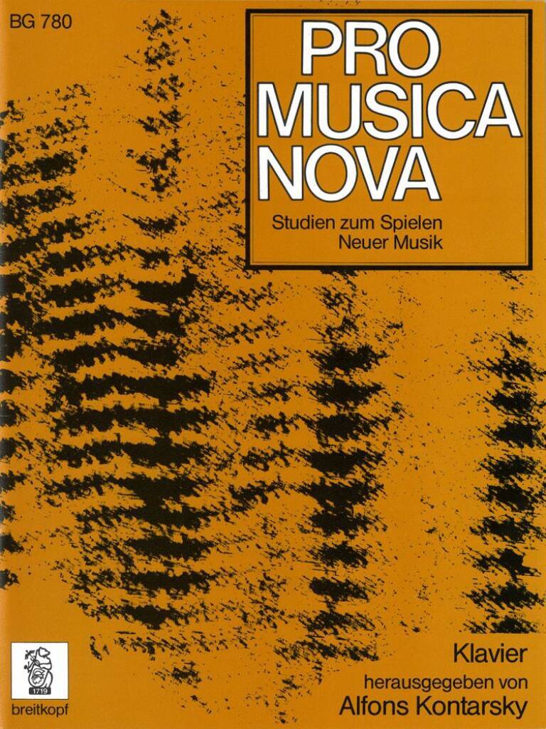 Knjiga STUDIEN NEUER MUSIK KLAVIER PIANO ALFONS KONTARSKY