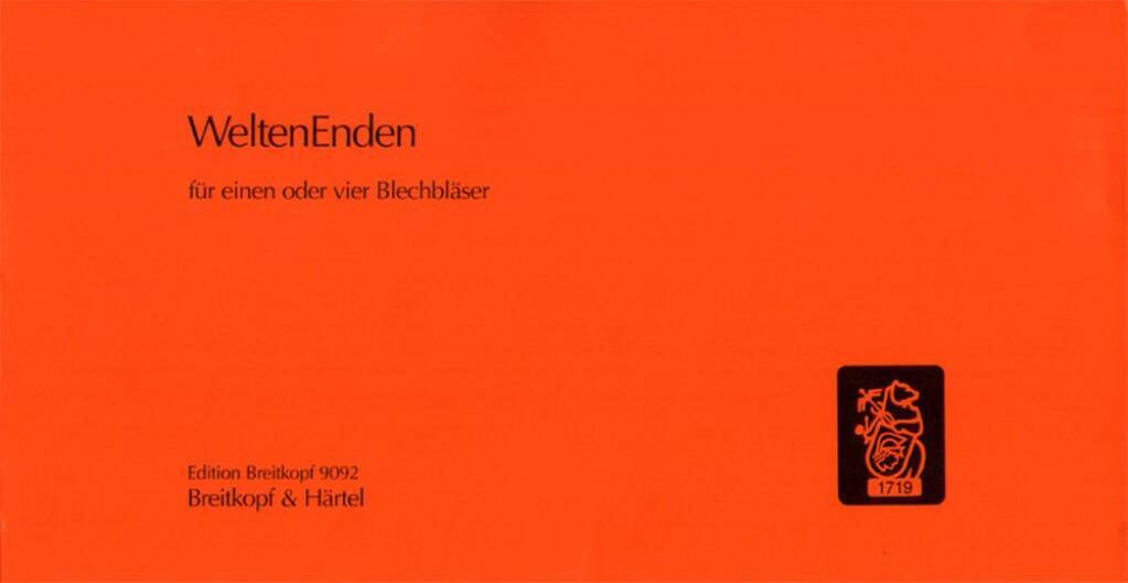 Book WELTENENDEN VIOLONCELLE ADRIANA HOLSZKY