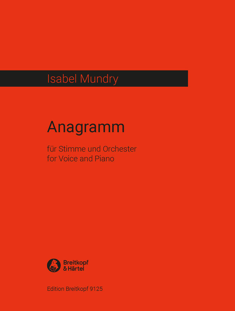 Knjiga ANAGRAMM ISABEL MUNDRY