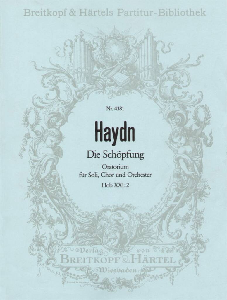 Knjiga DIE SCHOPFUNG (PA) CHANT FRANZ JOSEPH HAYDN