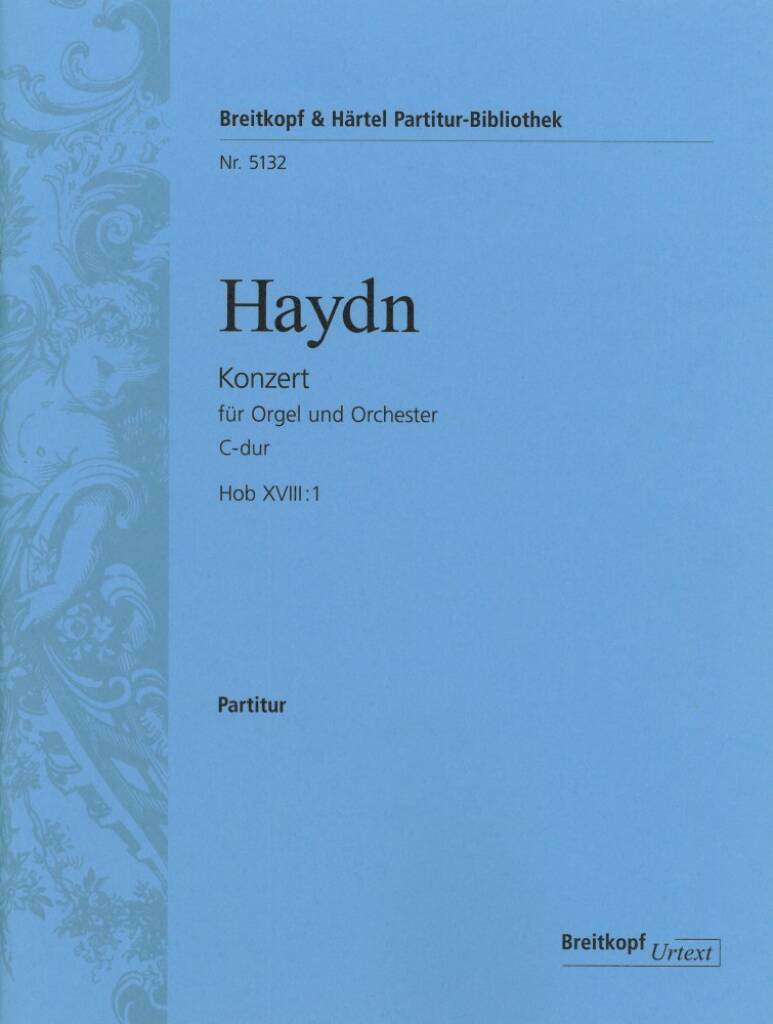 Knjiga ORGELKONZERT C-DUR HOB XVIII:1 FRANZ JOSEPH HAYDN