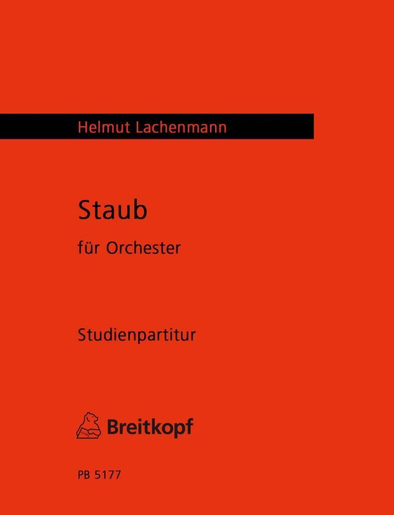 Knjiga STAUB ORCHESTRE HELMUT LACHENMANN