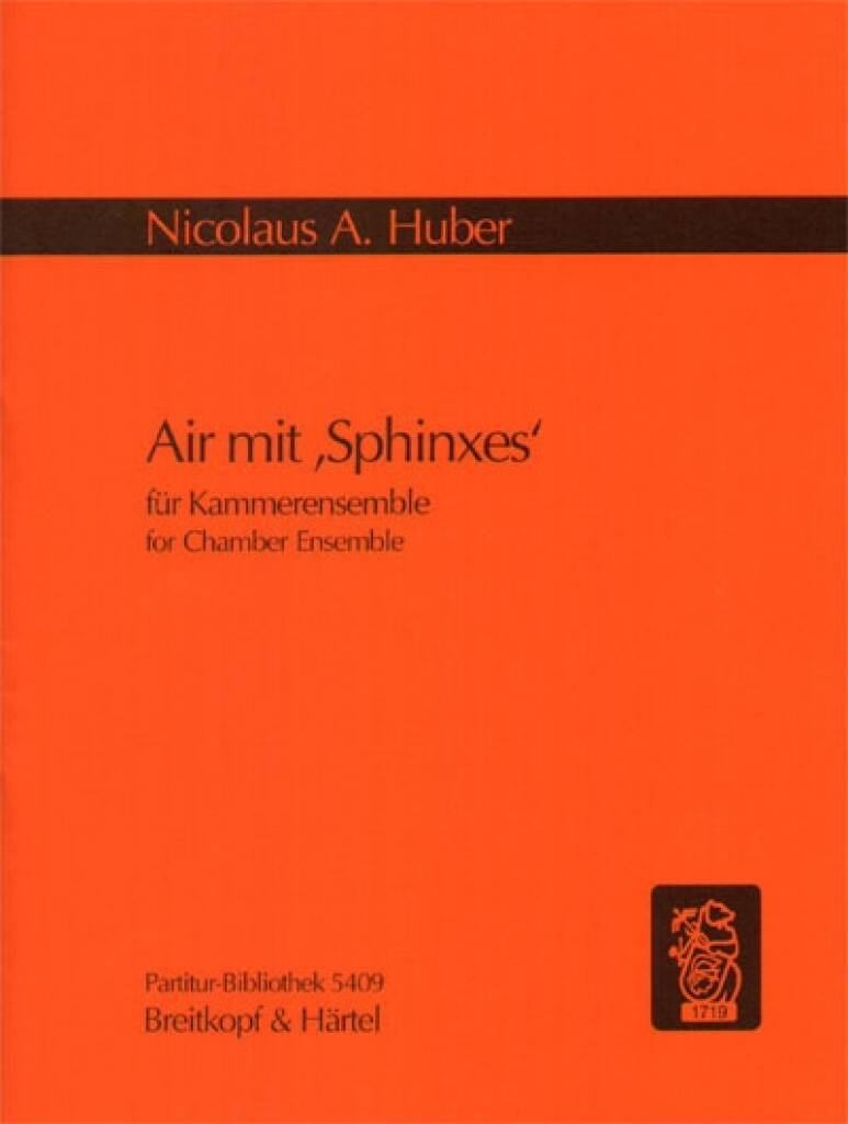 Kniha AIR MIT SPHINXES NICOLAUS A. HUBER