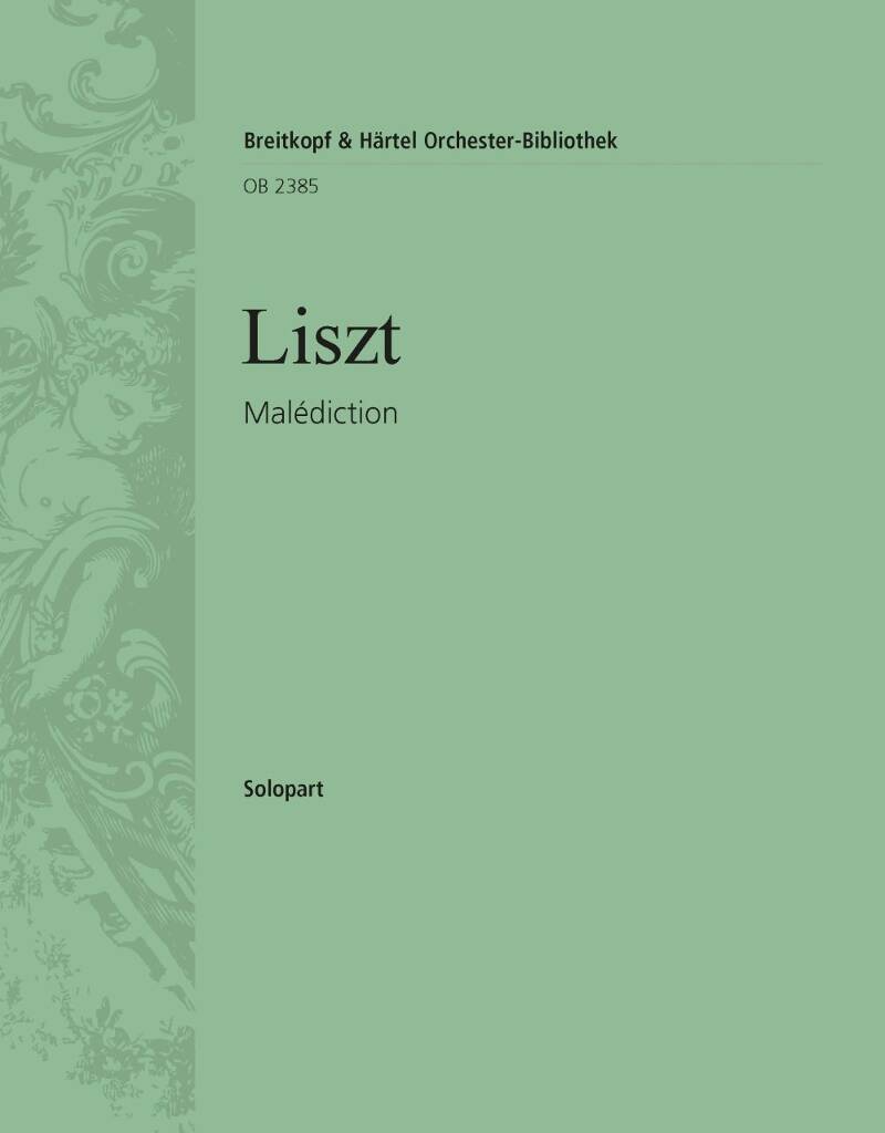 Knjiga MALEDICTION FRANZ LISZT