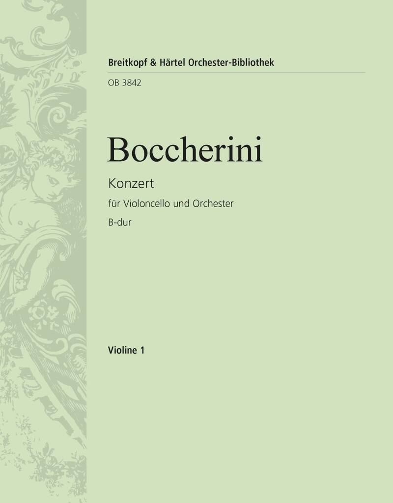 Knjiga VIOLONCELLOKONZERT B-DUR LUIGI BOCCHERINI