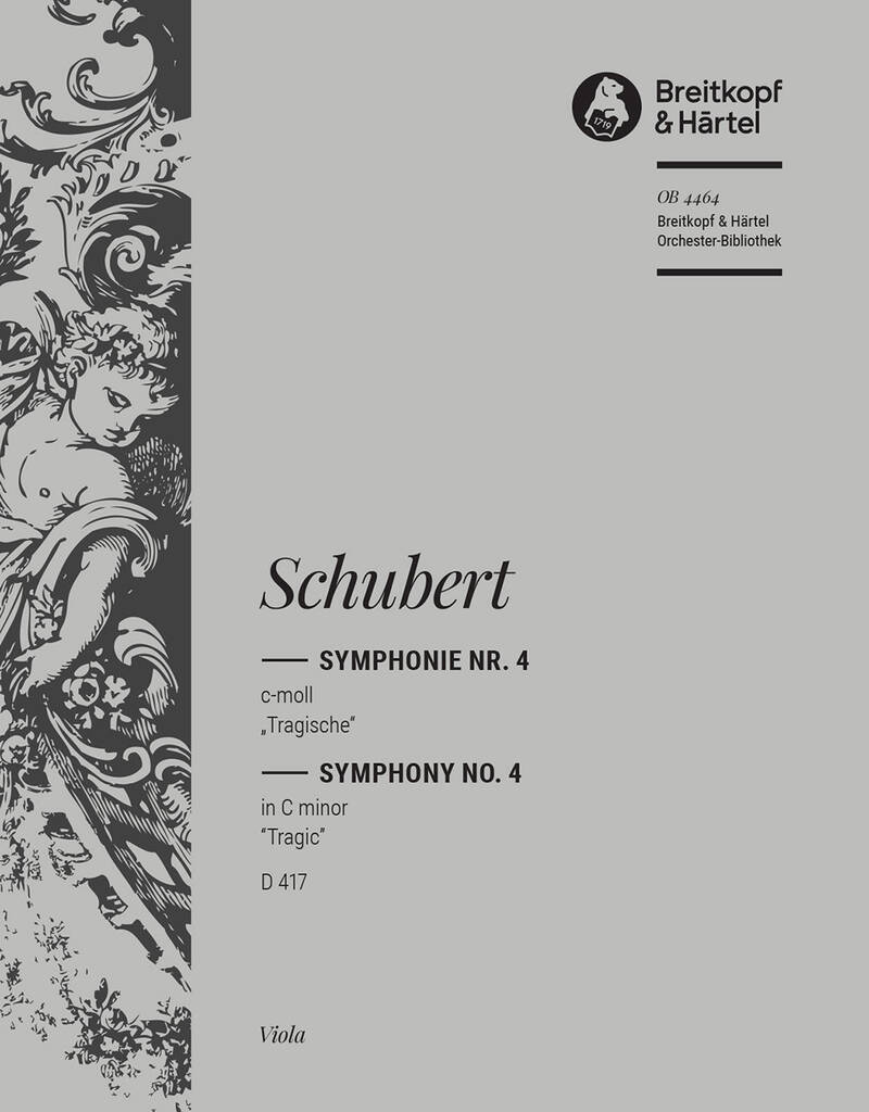 Knjiga SYMPHONIE NR. 4 C-MOLL D 417 ORCHESTRE FRANZ SCHUBERT