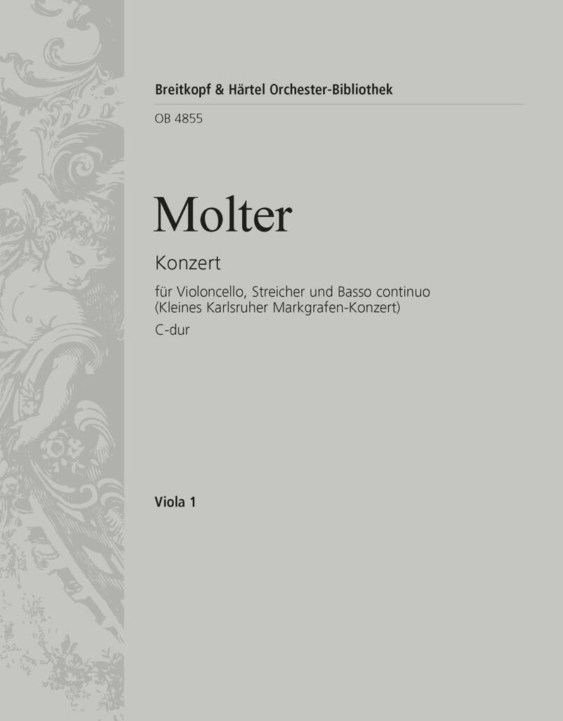 Buch VIOLONCELLOKONZERT C-DUR JOHANN MELCHIOR MOLT