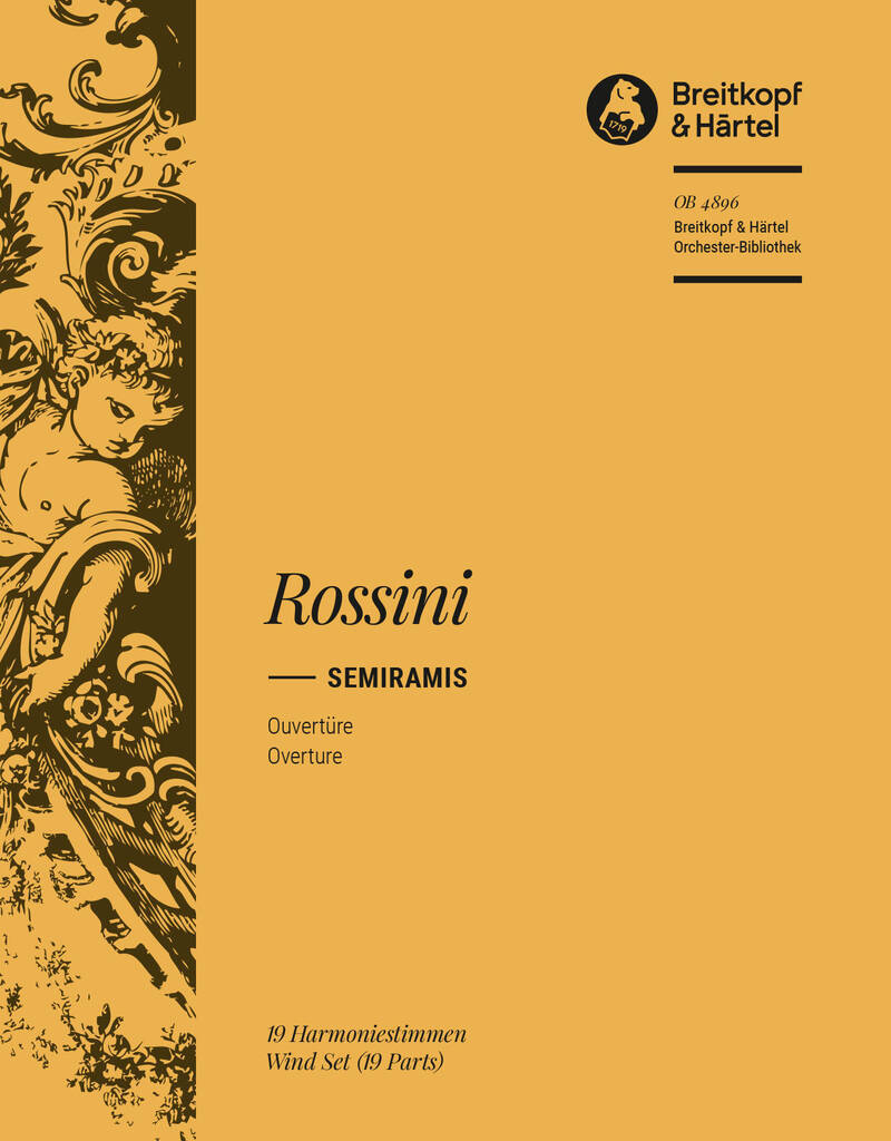 Knjiga SEMIRAMIDE. OUVERTURE ORCHESTRE GIOACHINO ROSSINI