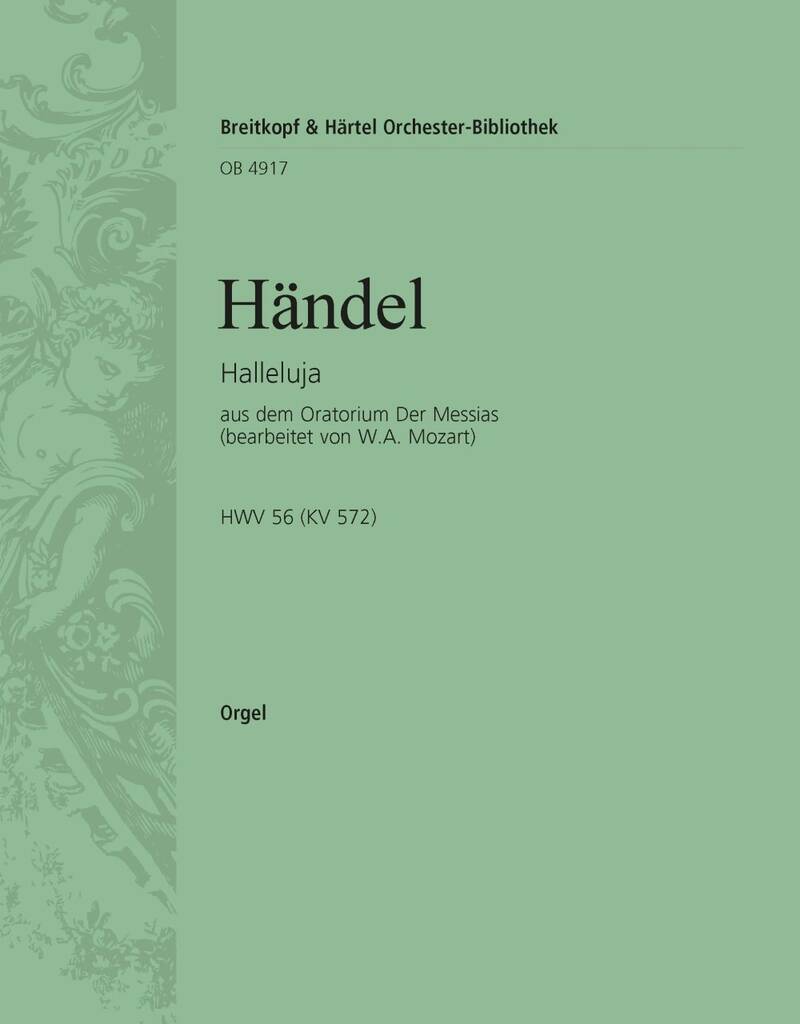 Knjiga HALLELUJA AUS HWV 56 GEORG FRIEDRICH HAND