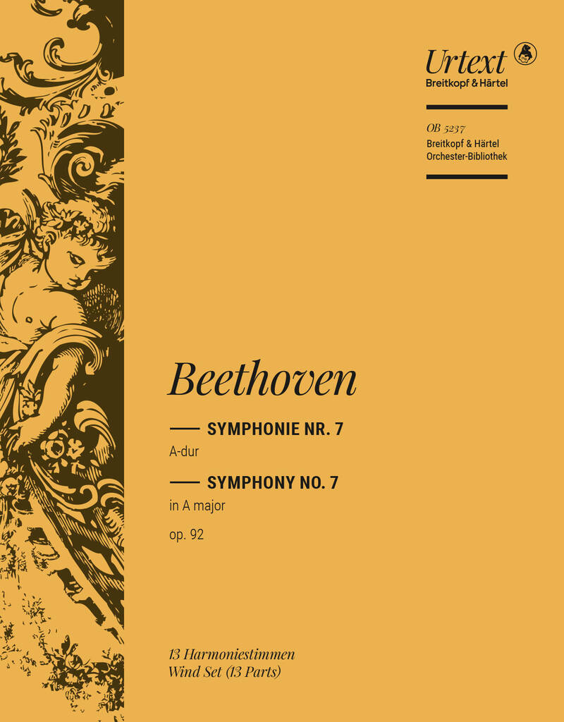 Knjiga SYMPHONIE NR. 7 A-DUR OP. 92 ORCHESTRE LUDWIG VAN BEETHOVEN